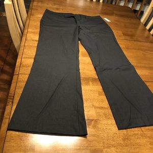 Gap gray modern boot trousers 16 NWT